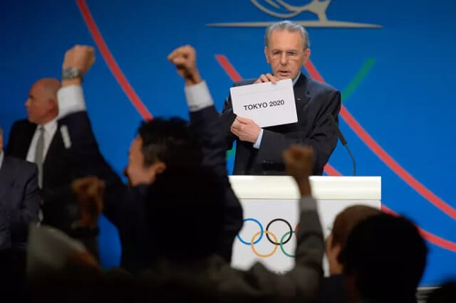 2020年東京開催発表の瞬間