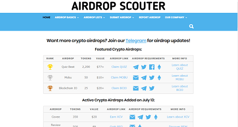 Airdropscouter.comへのリンク画像です