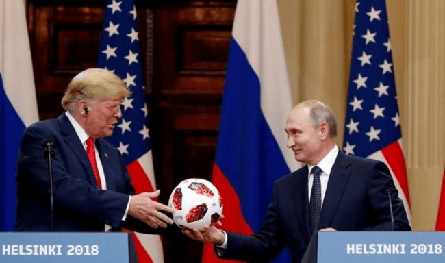 トランプ大統領とプーチン大統領