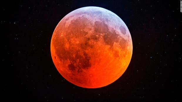 ノースカロライナ州ステッドマンで撮影された皆既月食