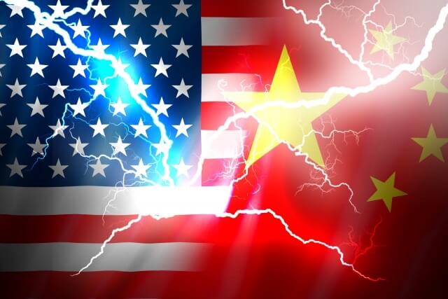 対立するアメリカと中国