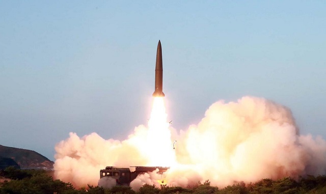 2019年7月25日に北朝鮮が発射した新型の短距離弾道ミサイル