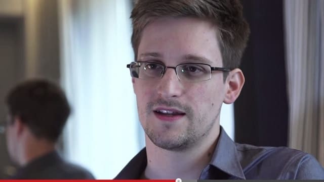 元NSA職員　エドワード・スノーデン