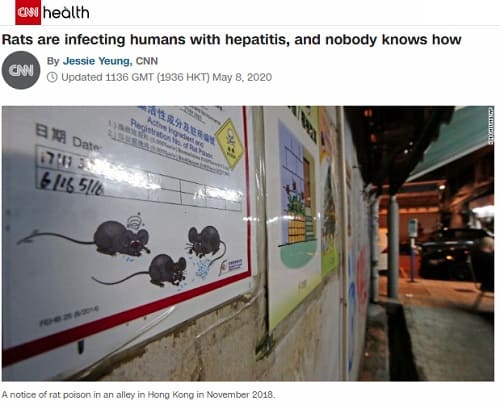 2020年5月8日 CNN healthへのリンク画像です。