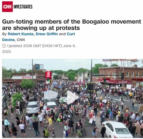 2020年7月4日 CNNへのリンク画像です。