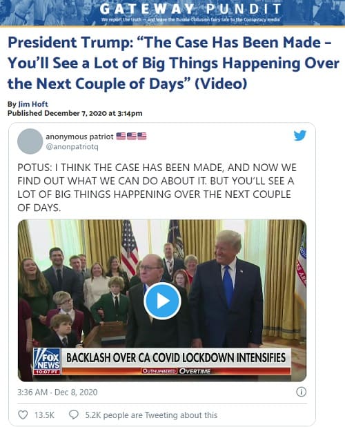 2020年12月7日 the GATEWAY PUNDITのリンク画像です。