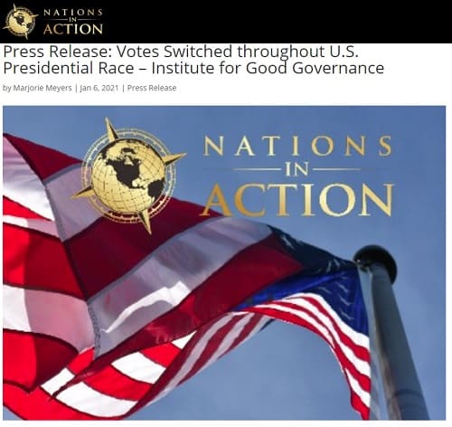 2021年1月6日 Nations in Actionのリンク画像です。