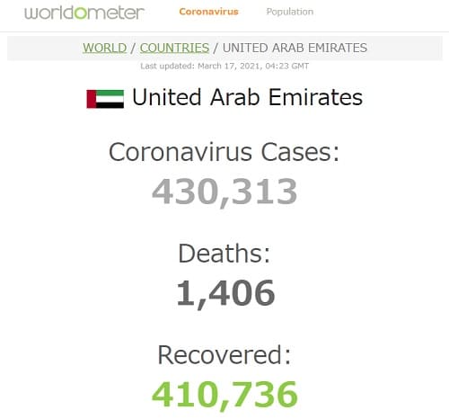 worldometerへのリンク画像です。