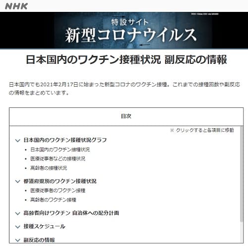 NHK 特設サイト 新型コロナウイルスへのリンク画像です。