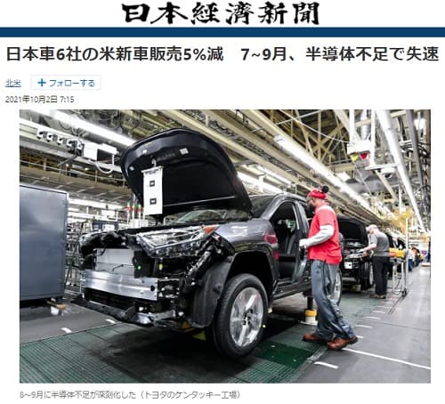 2021年10月2日 日本経済新聞へのリンク画像です。