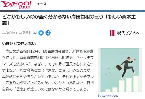 2021年12月10日 Yahooニュースへのリンク画像です。