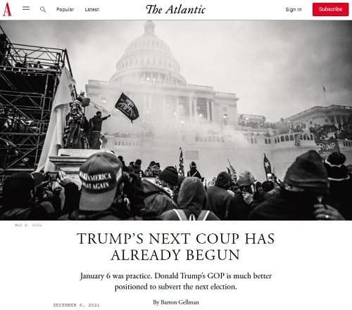 2021年12月6日 The Atlanticへのリンク画像です。