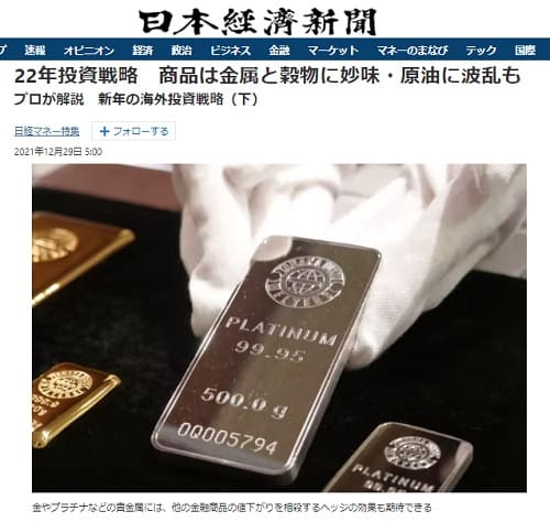 2021年12月29日 日本経済新聞へのリンク画像です。