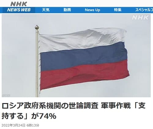 2022年3月24日 NHK NEWS WEBへのリンク画像です。