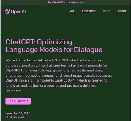 ChatGPTへのリンク画像です。