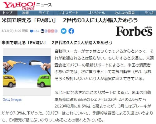 2023年5月12日 Yahooニュースへのリンク画像です。