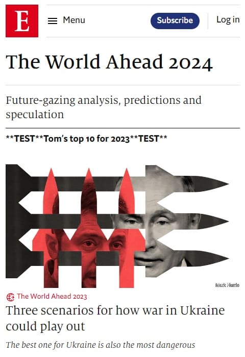 The Economistへのリンク画像です。