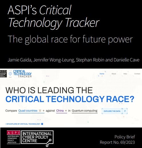 2023年3月 オーストラリア戦略政策研究所:ASPIへのリンク画像です。