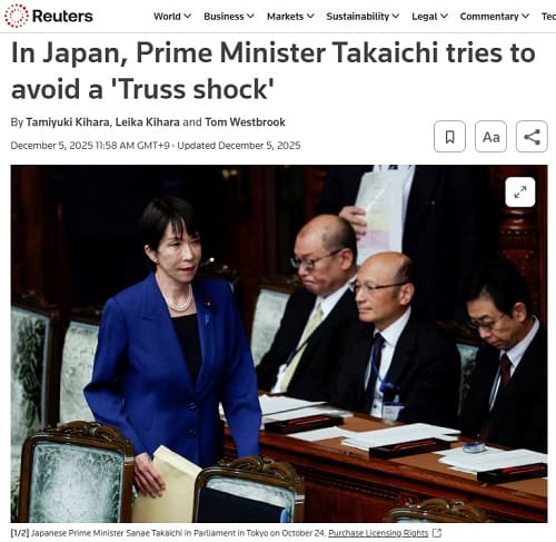 2025年12月5日 Reutersへのリンク画像です。