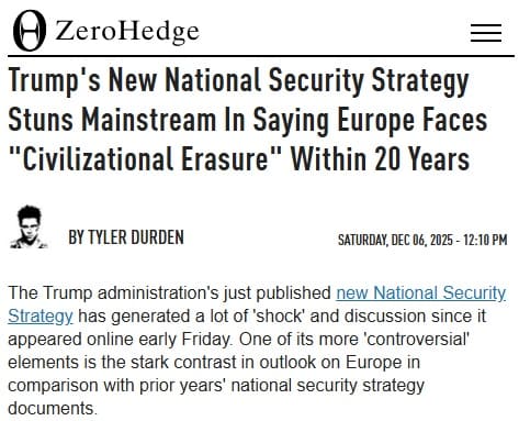 2025年12月6日 ゼロヘッジへのリンク画像です。