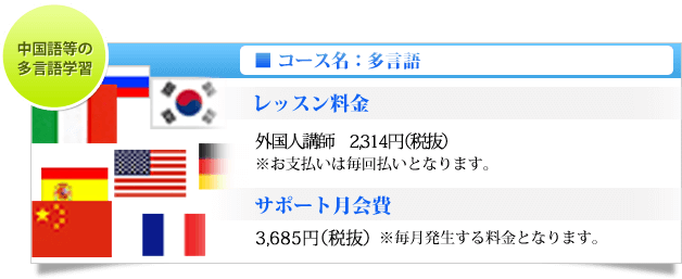 多言語レッスン